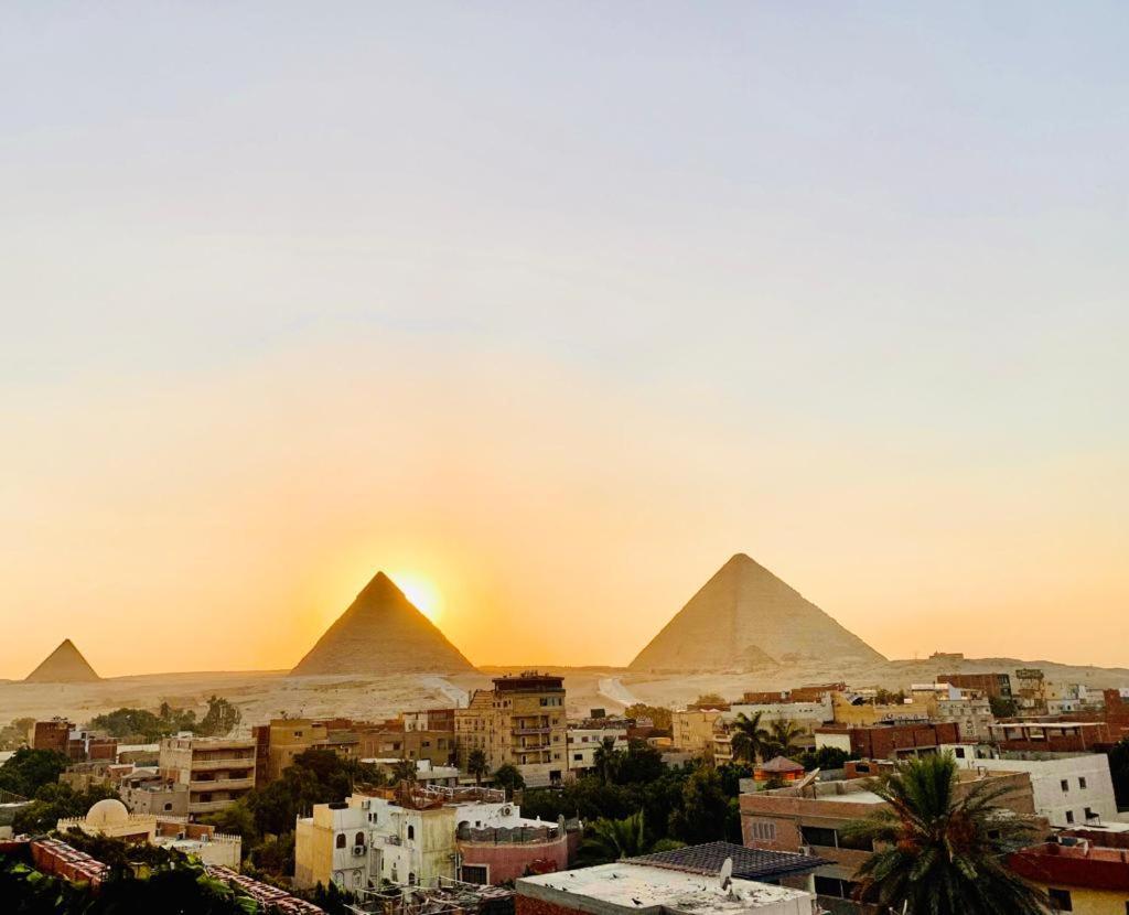 Loay Pyramids View Daire Kahire Dış mekan fotoğraf