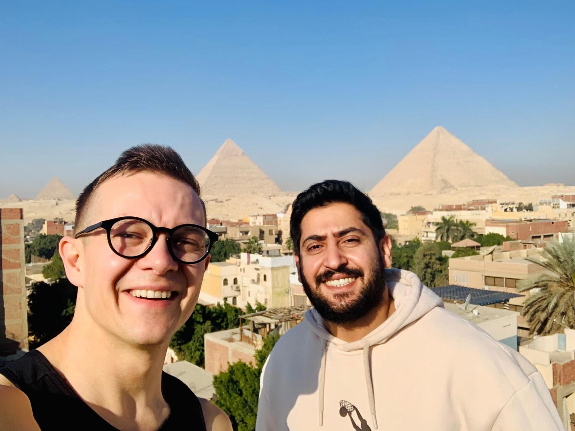 Loay Pyramids View Daire Kahire Dış mekan fotoğraf