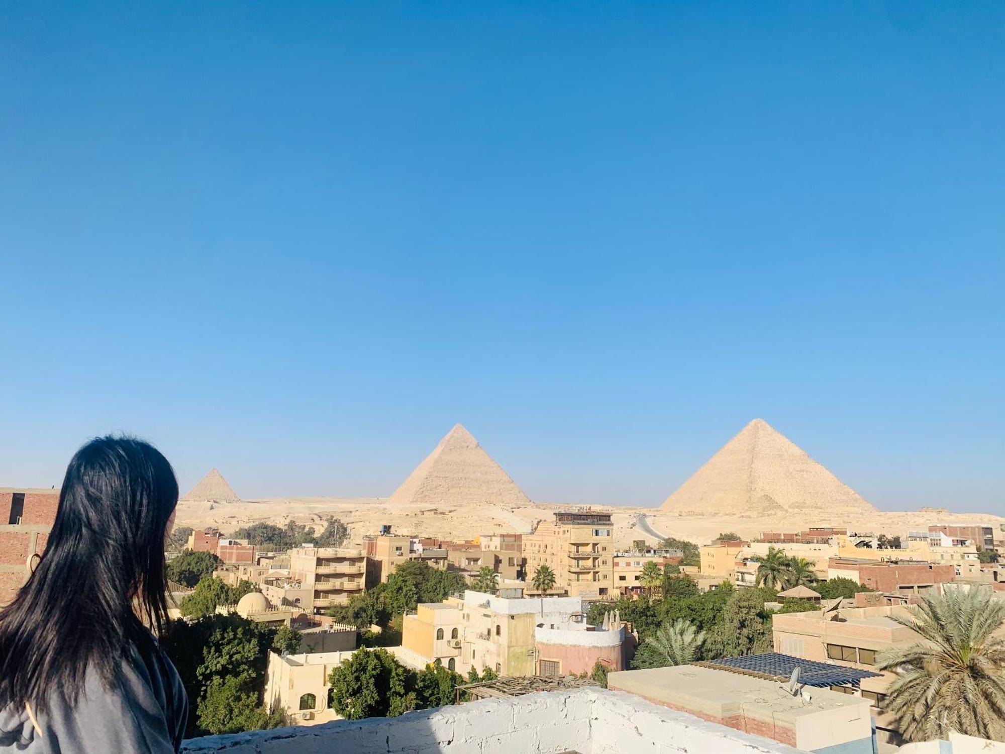 Loay Pyramids View Daire Kahire Dış mekan fotoğraf