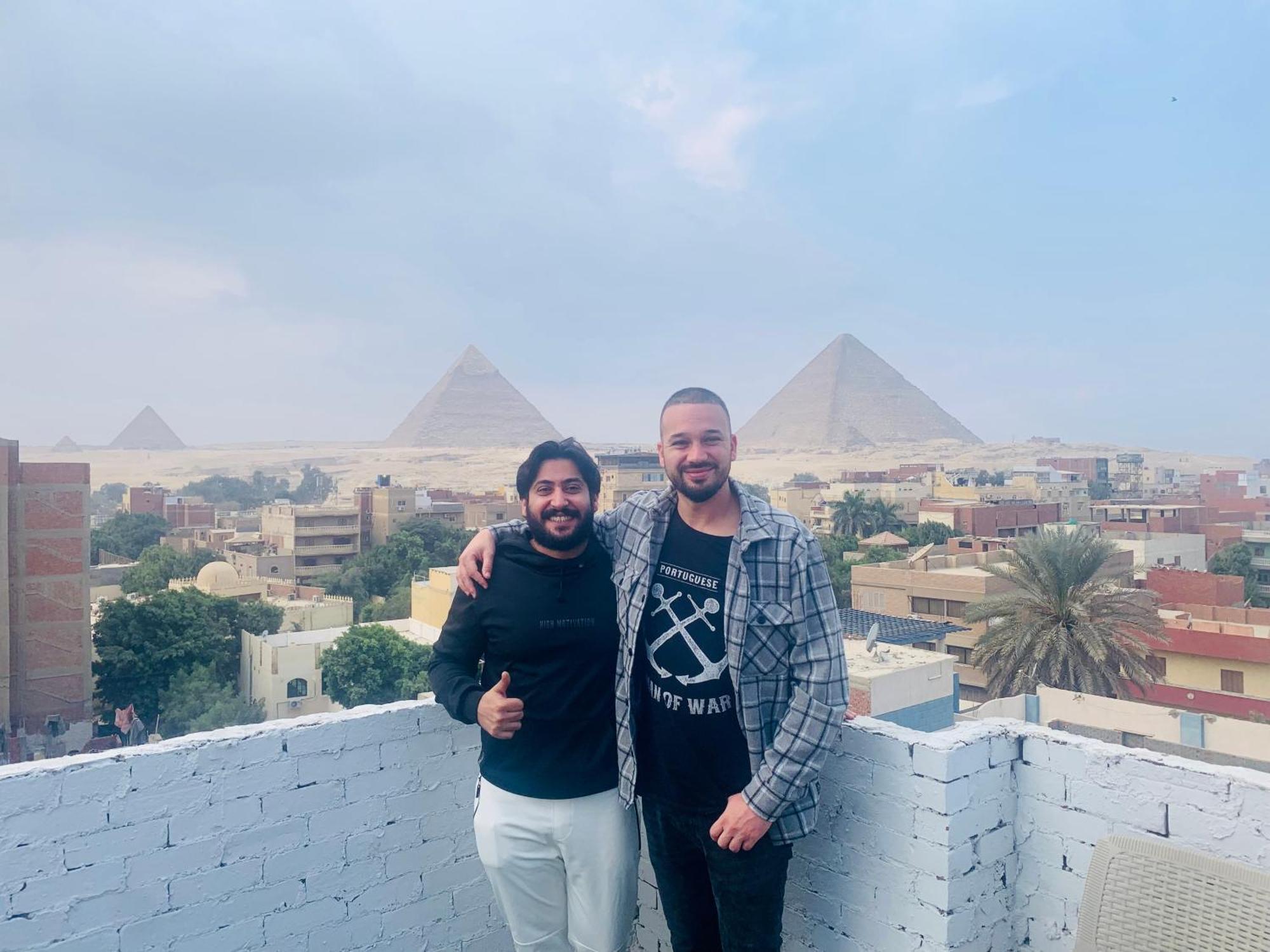 Loay Pyramids View Daire Kahire Dış mekan fotoğraf