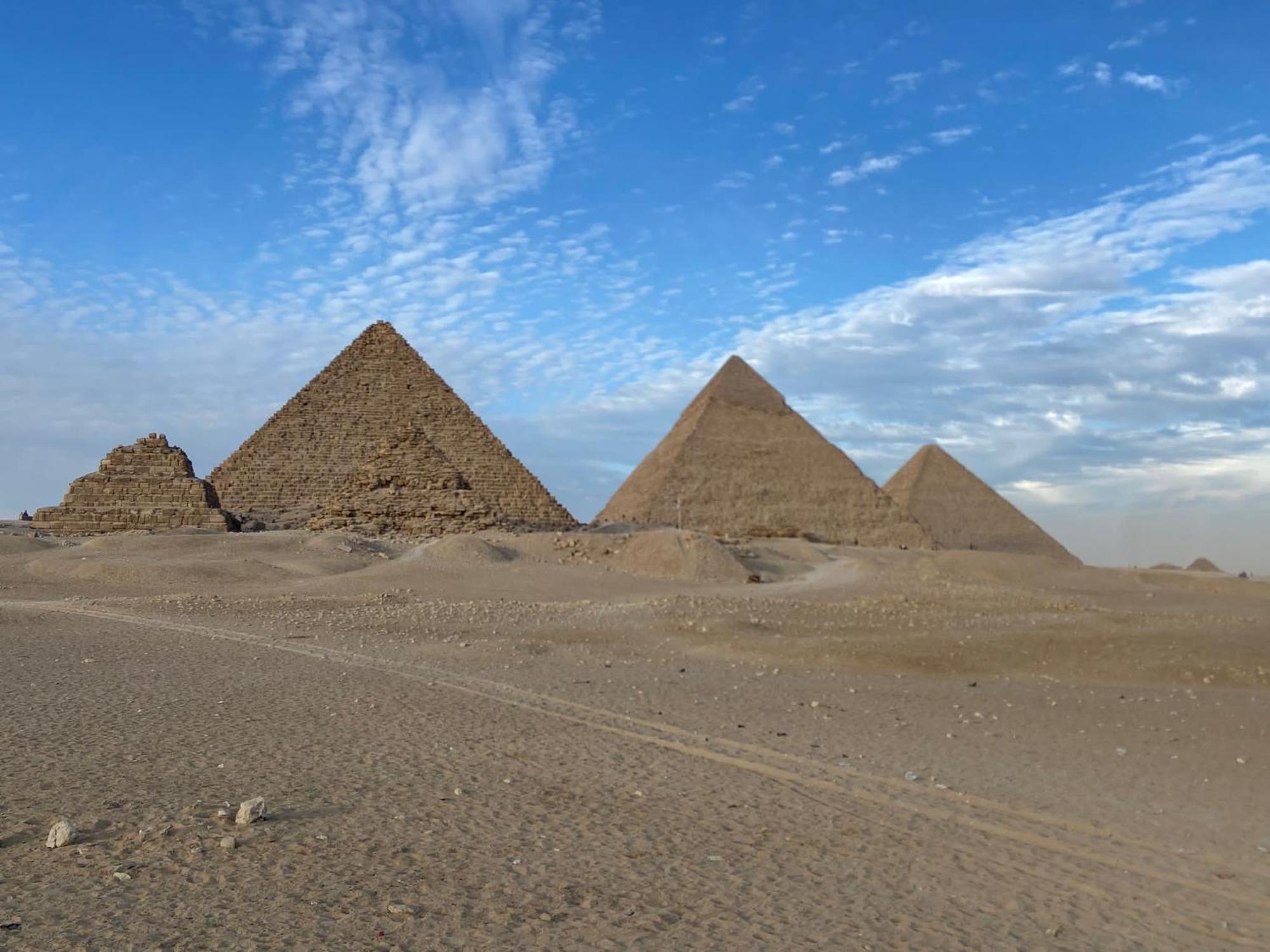 Loay Pyramids View Daire Kahire Dış mekan fotoğraf