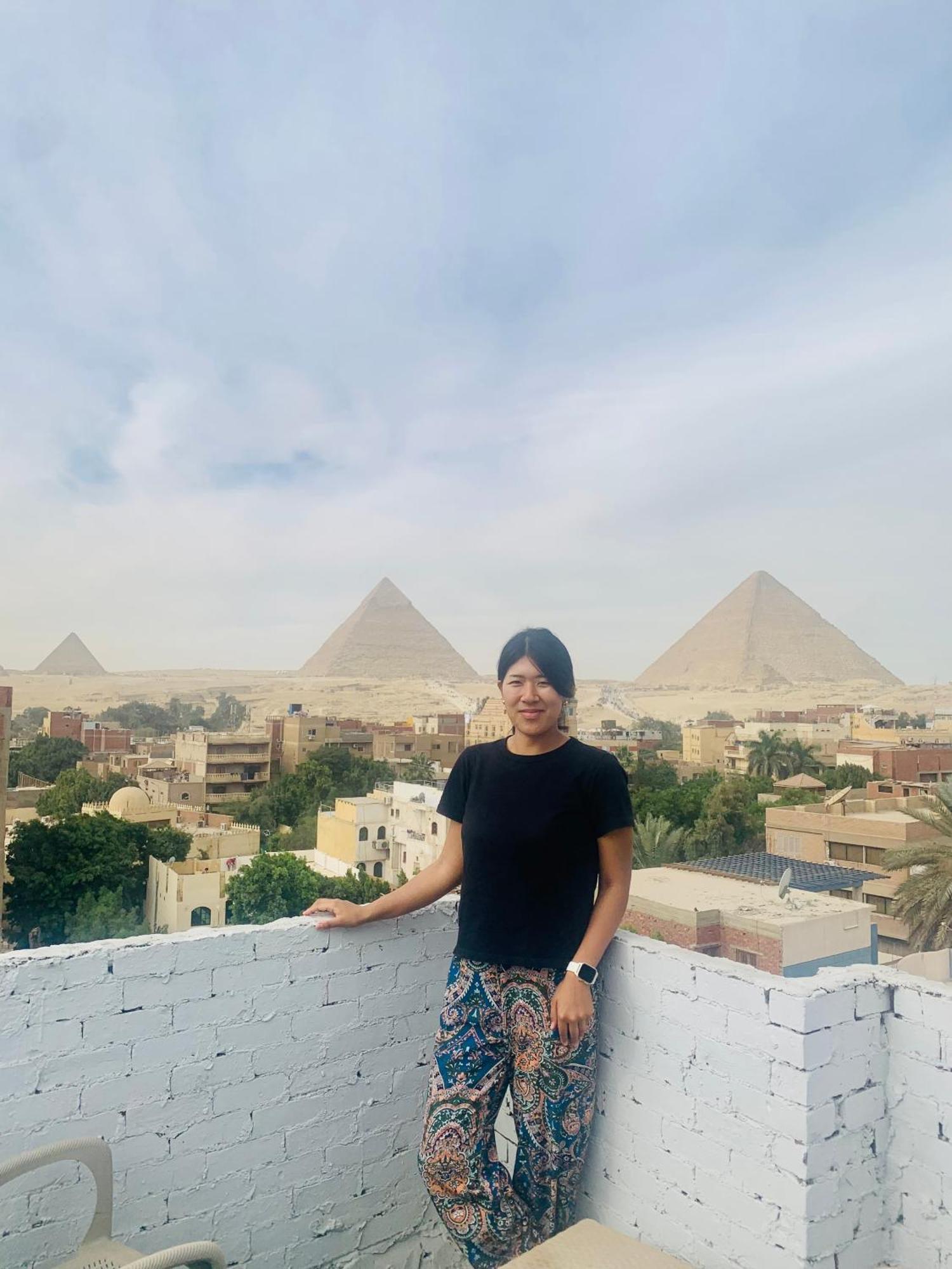 Loay Pyramids View Daire Kahire Dış mekan fotoğraf