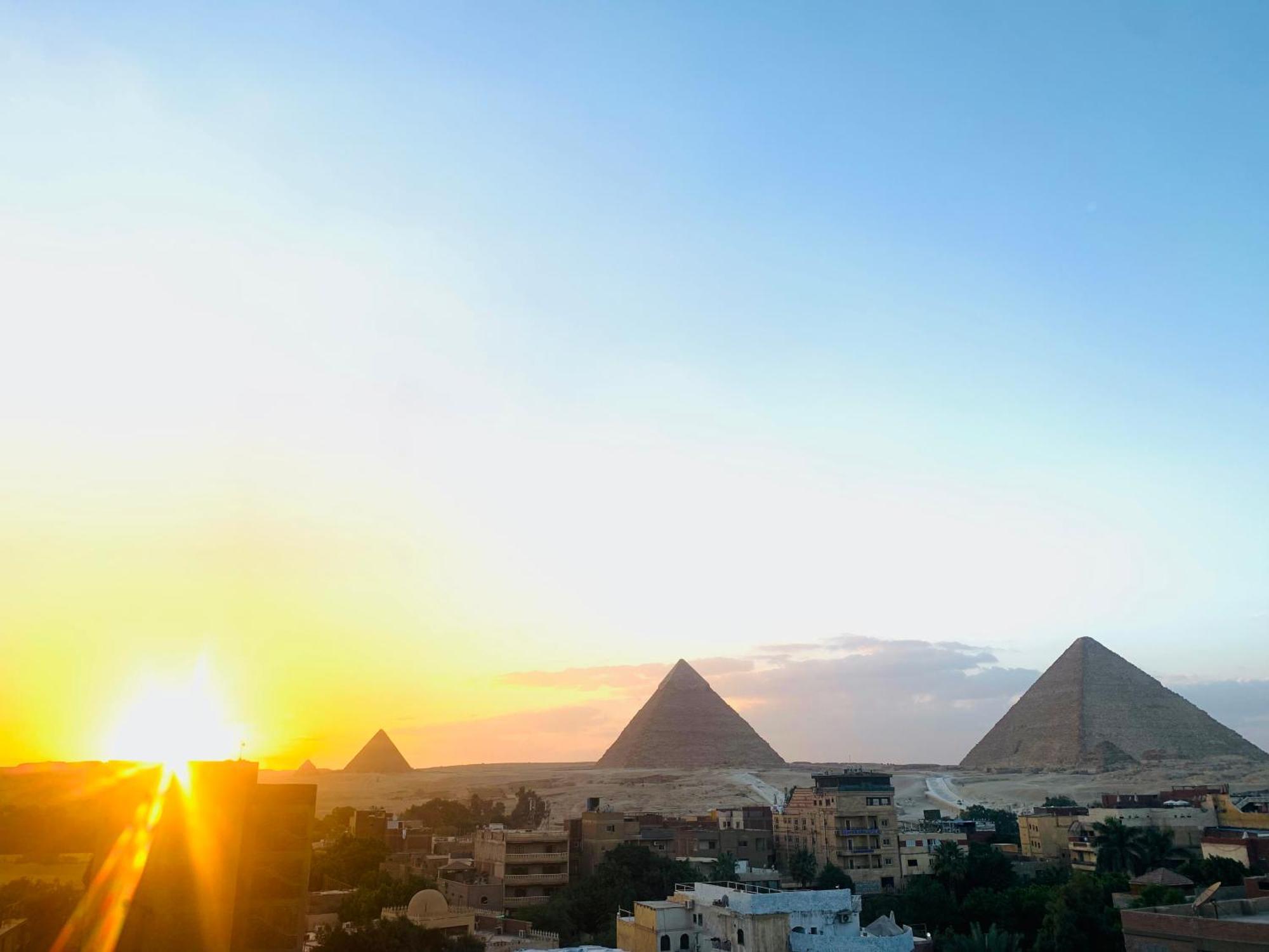 Loay Pyramids View Daire Kahire Dış mekan fotoğraf