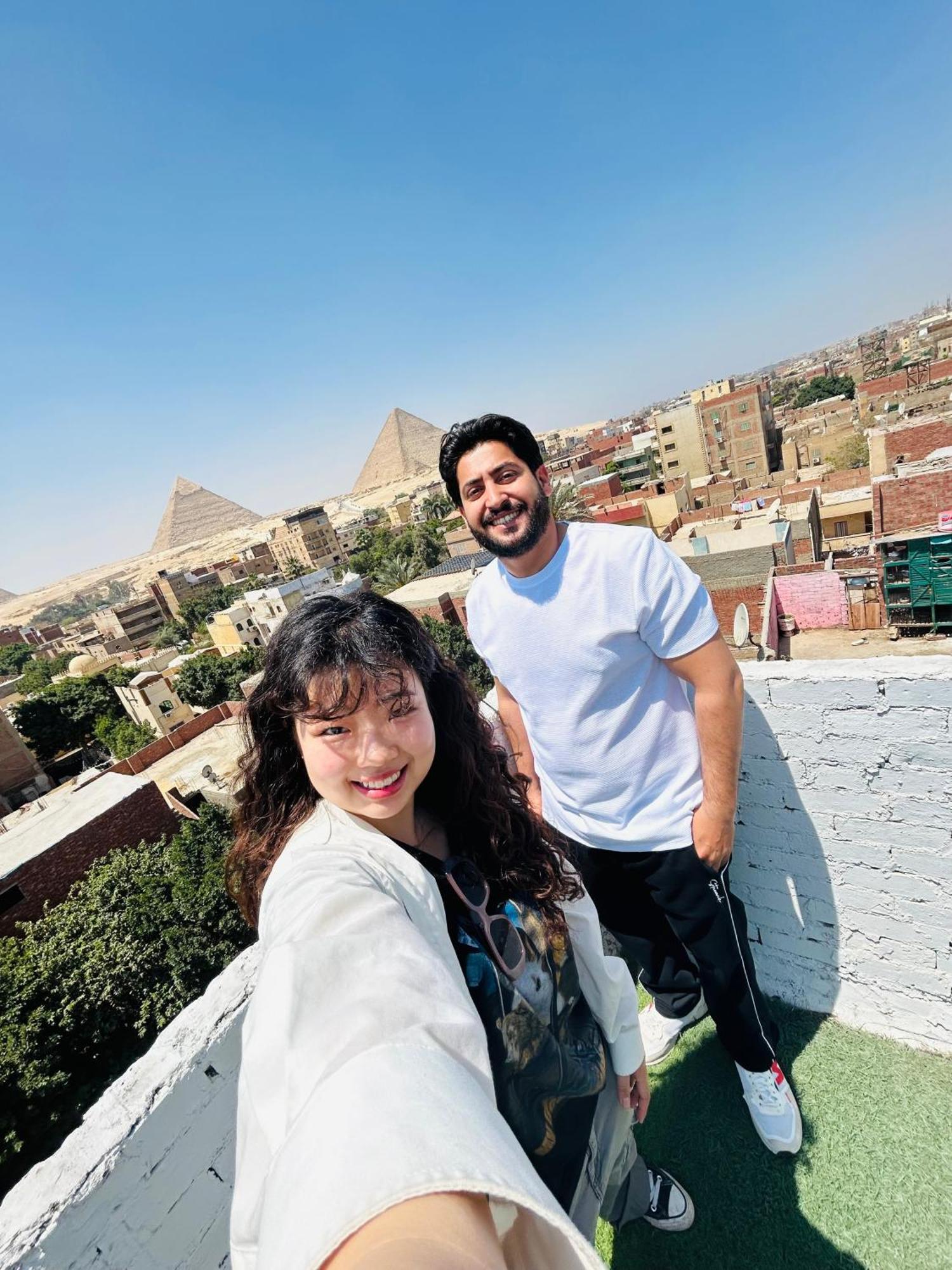 Loay Pyramids View Daire Kahire Dış mekan fotoğraf