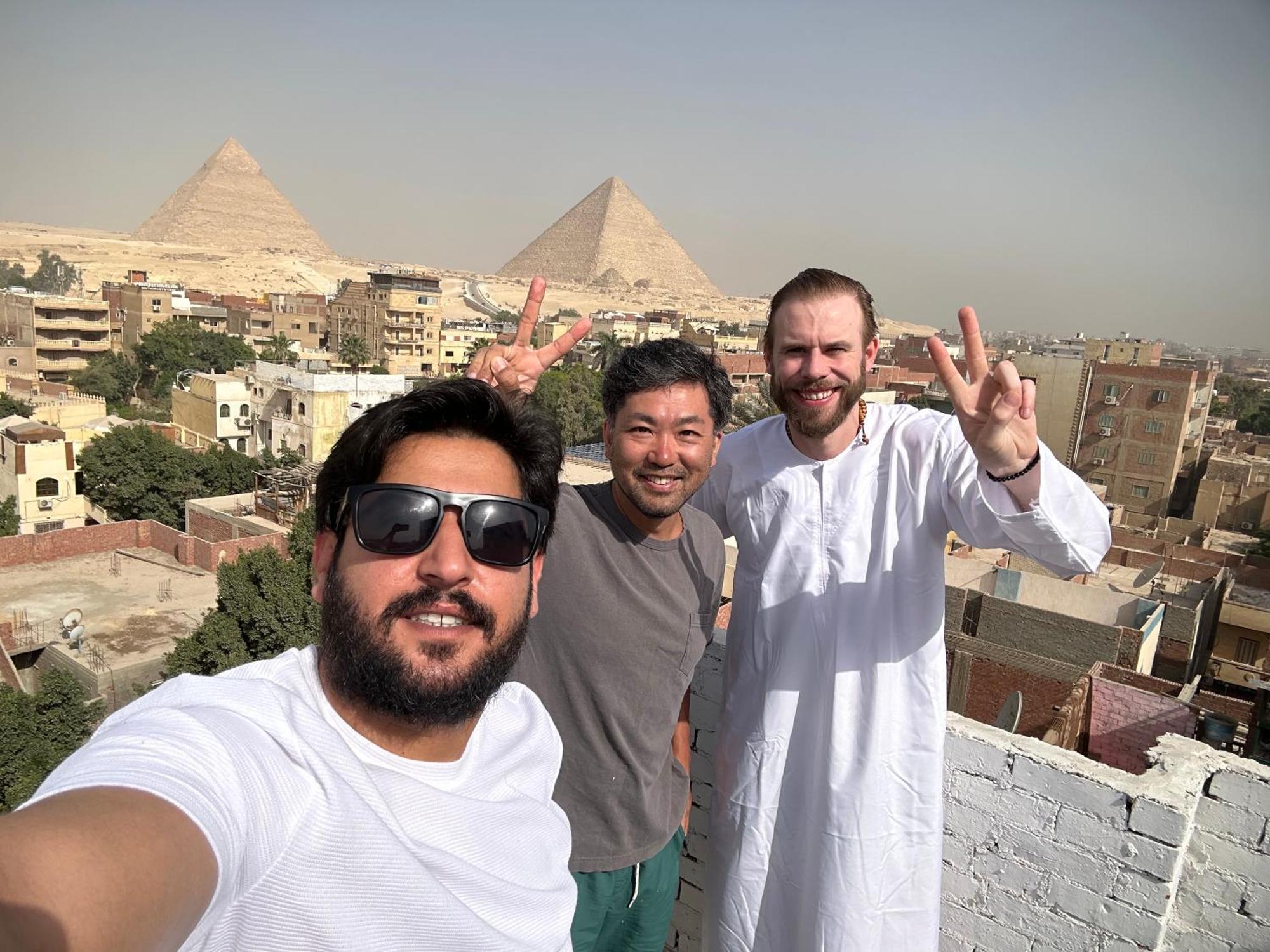 Loay Pyramids View Daire Kahire Dış mekan fotoğraf