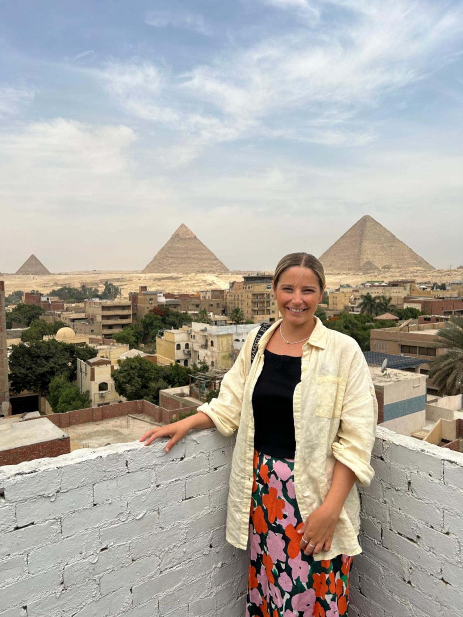 Loay Pyramids View Daire Kahire Dış mekan fotoğraf
