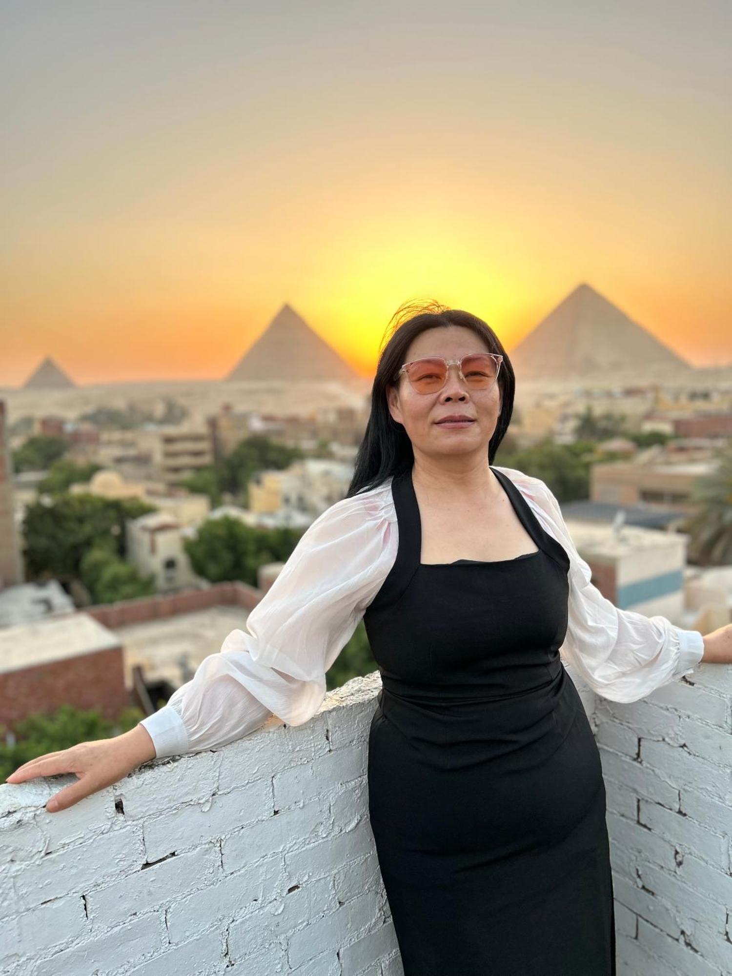 Loay Pyramids View Daire Kahire Dış mekan fotoğraf