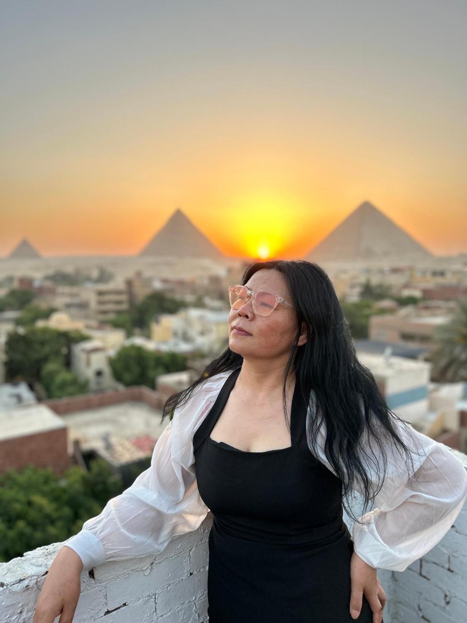 Loay Pyramids View Daire Kahire Dış mekan fotoğraf