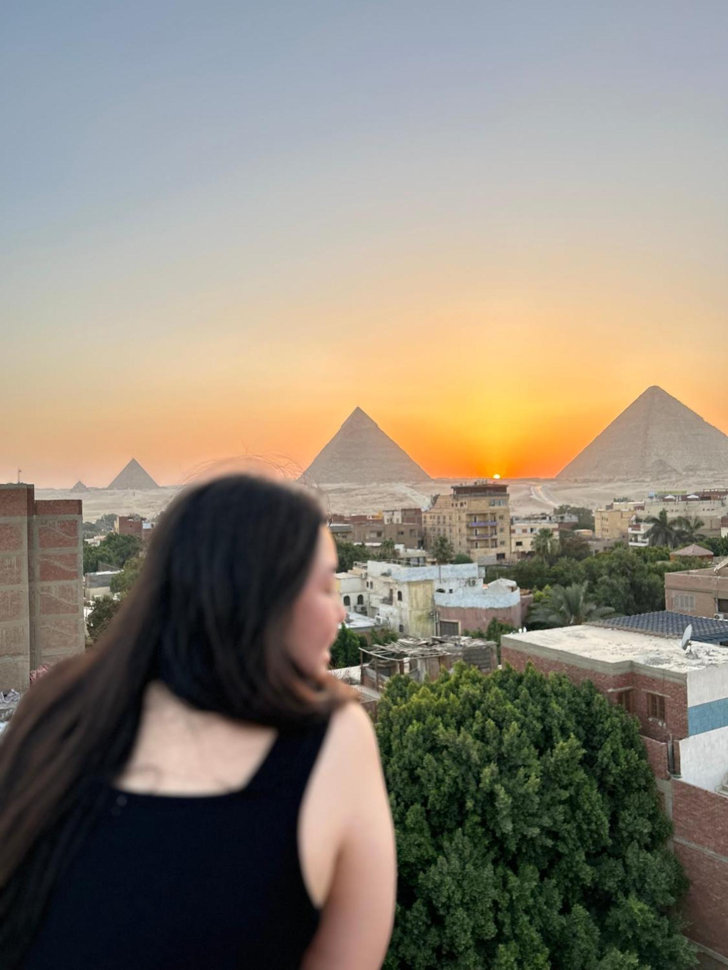 Loay Pyramids View Daire Kahire Dış mekan fotoğraf