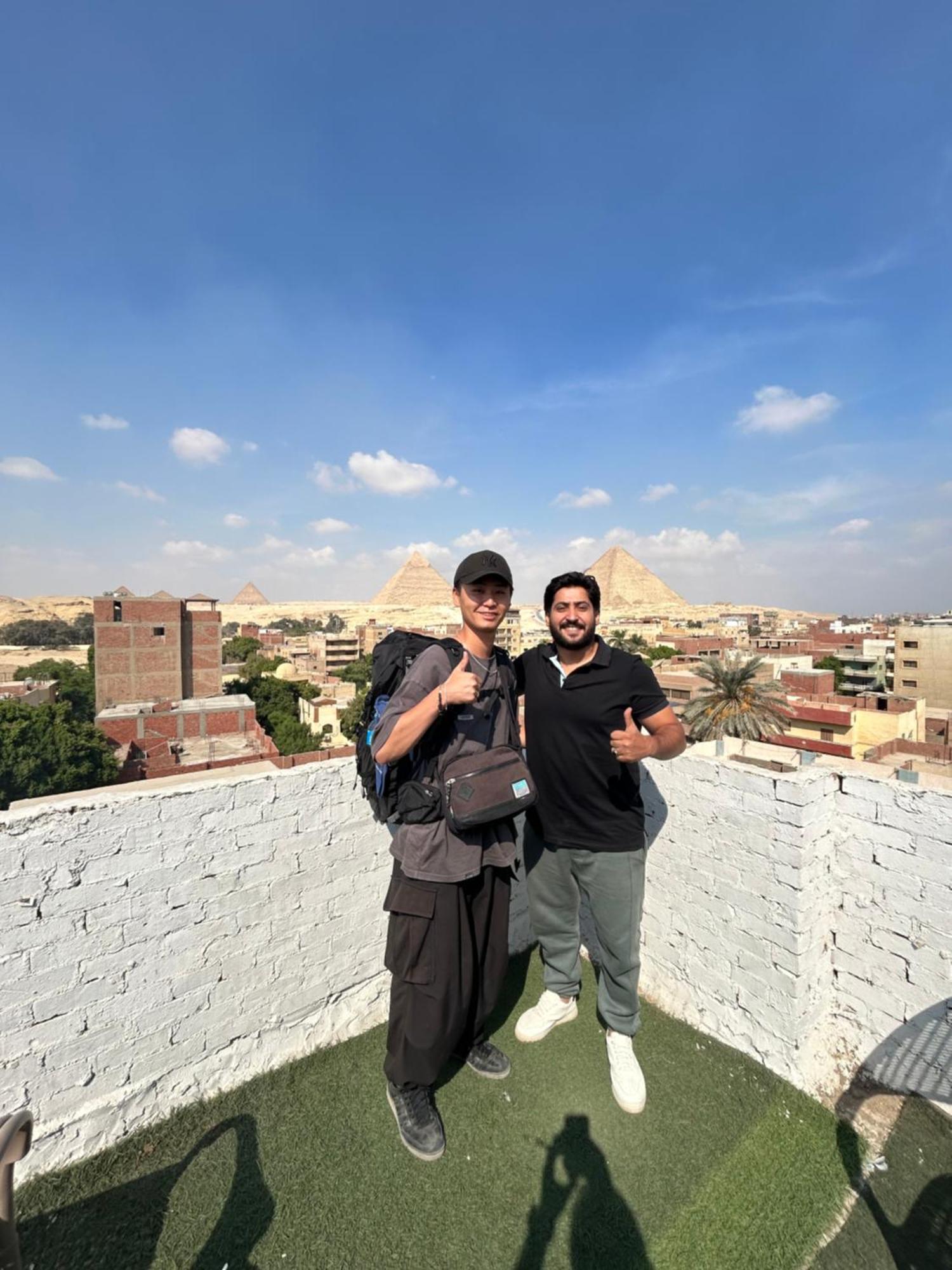 Loay Pyramids View Daire Kahire Dış mekan fotoğraf
