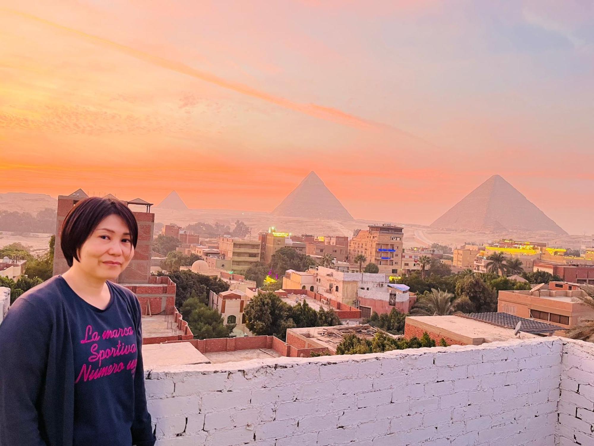 Loay Pyramids View Daire Kahire Dış mekan fotoğraf